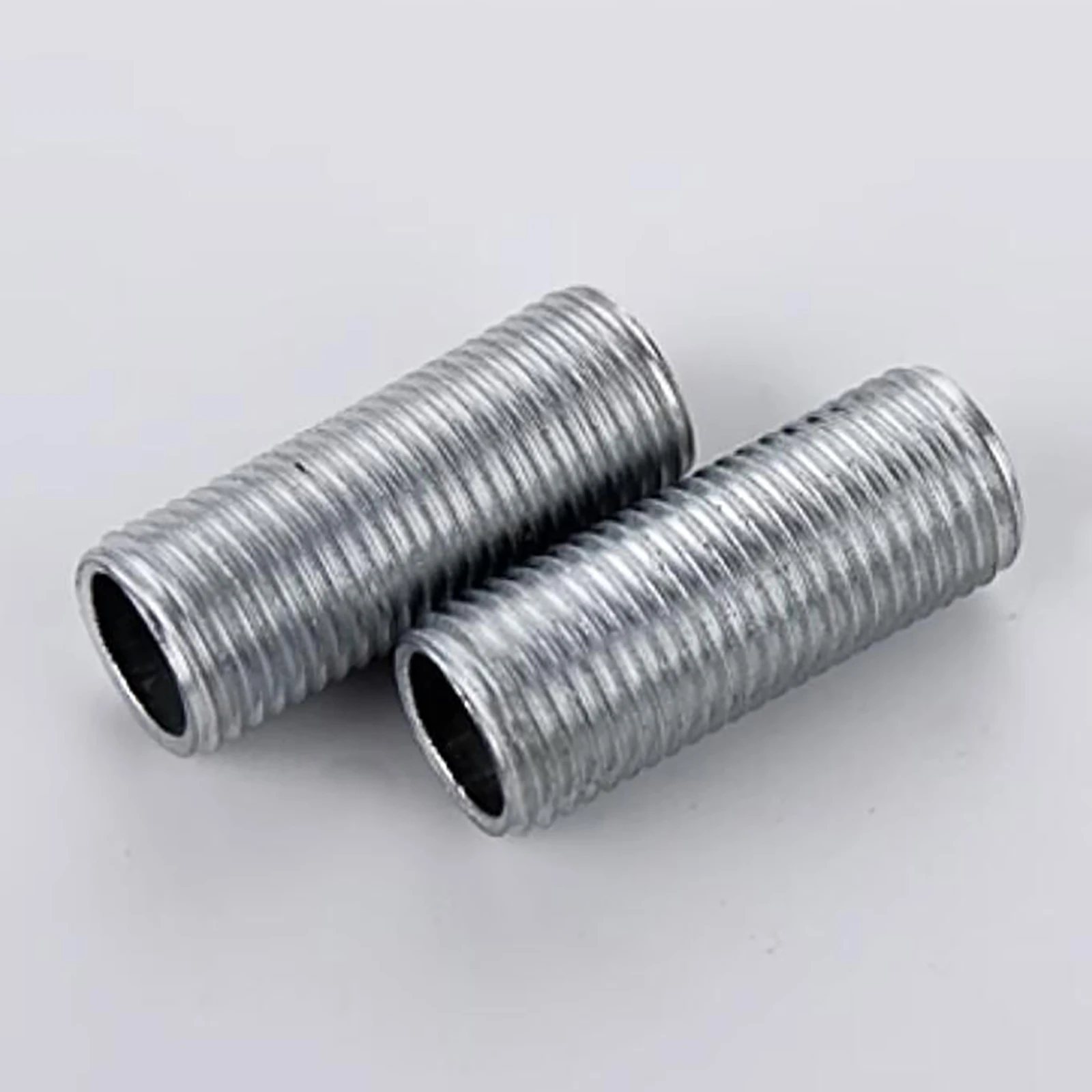 Hollow Full Thread Tube M6 M7 M8 M10 Screws Fine Standard Pitch External Rod Track Light Conduit Galvanized Anti-Rust Material