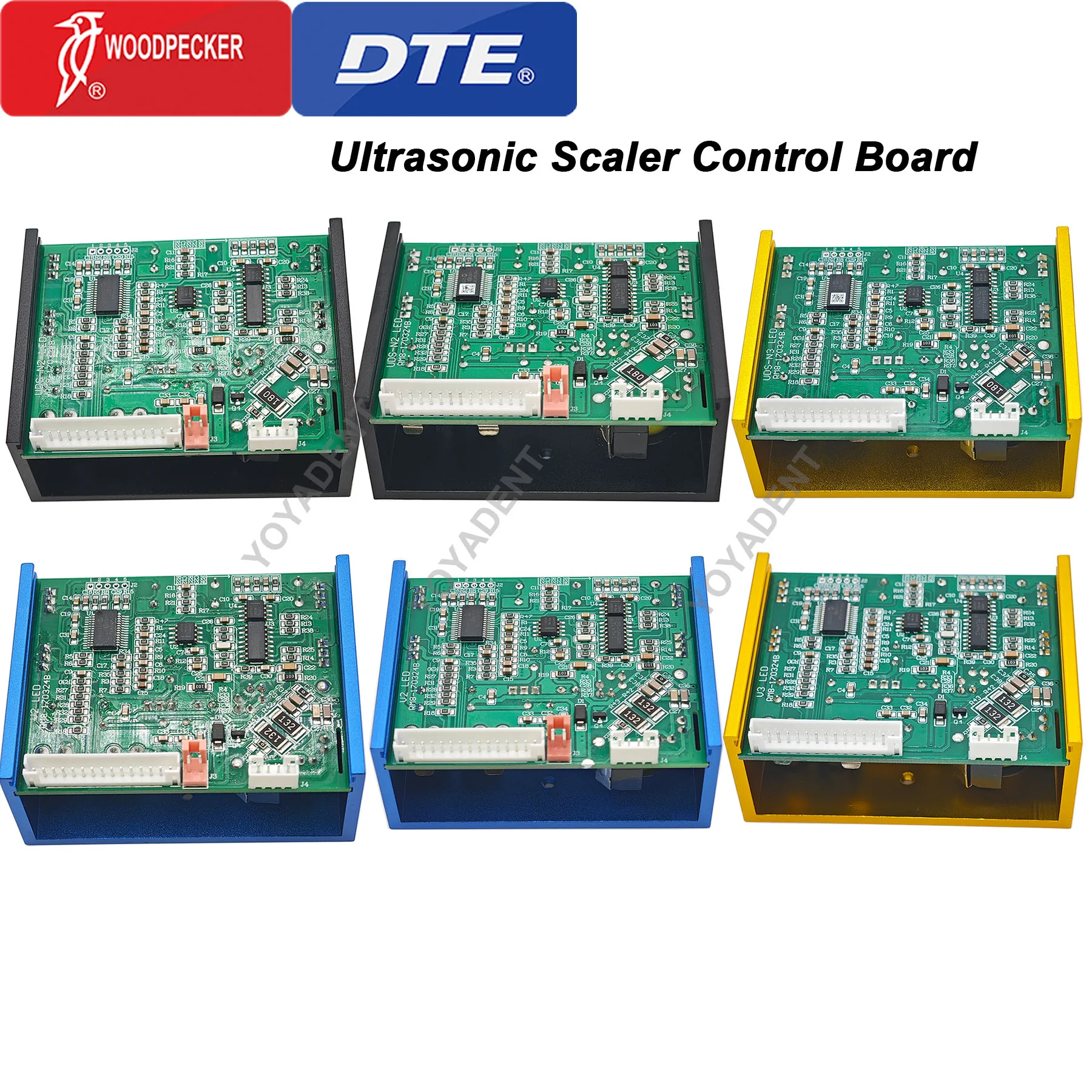 

Плата управления стоматологическим ультразвуковым скалером Woodpecker DTE UDS-N2/N3 V2/V3, светодиодный встроенный скалер, электронная плата управления
