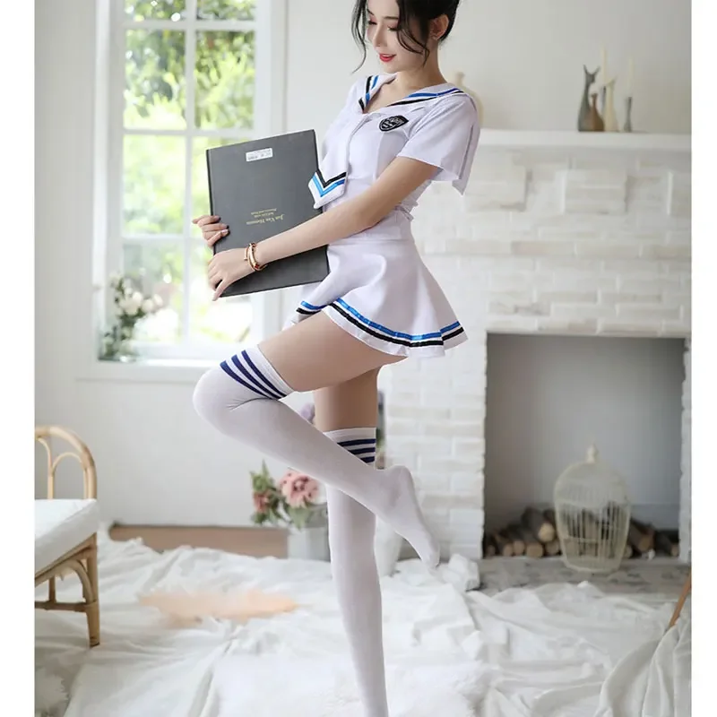 Jimiko Sexy Uniform Sexy Skirt For Sweet Student Uniforms Cosplay Sailor Role Play Schoolgirl Costumes Womens Outfits Anime