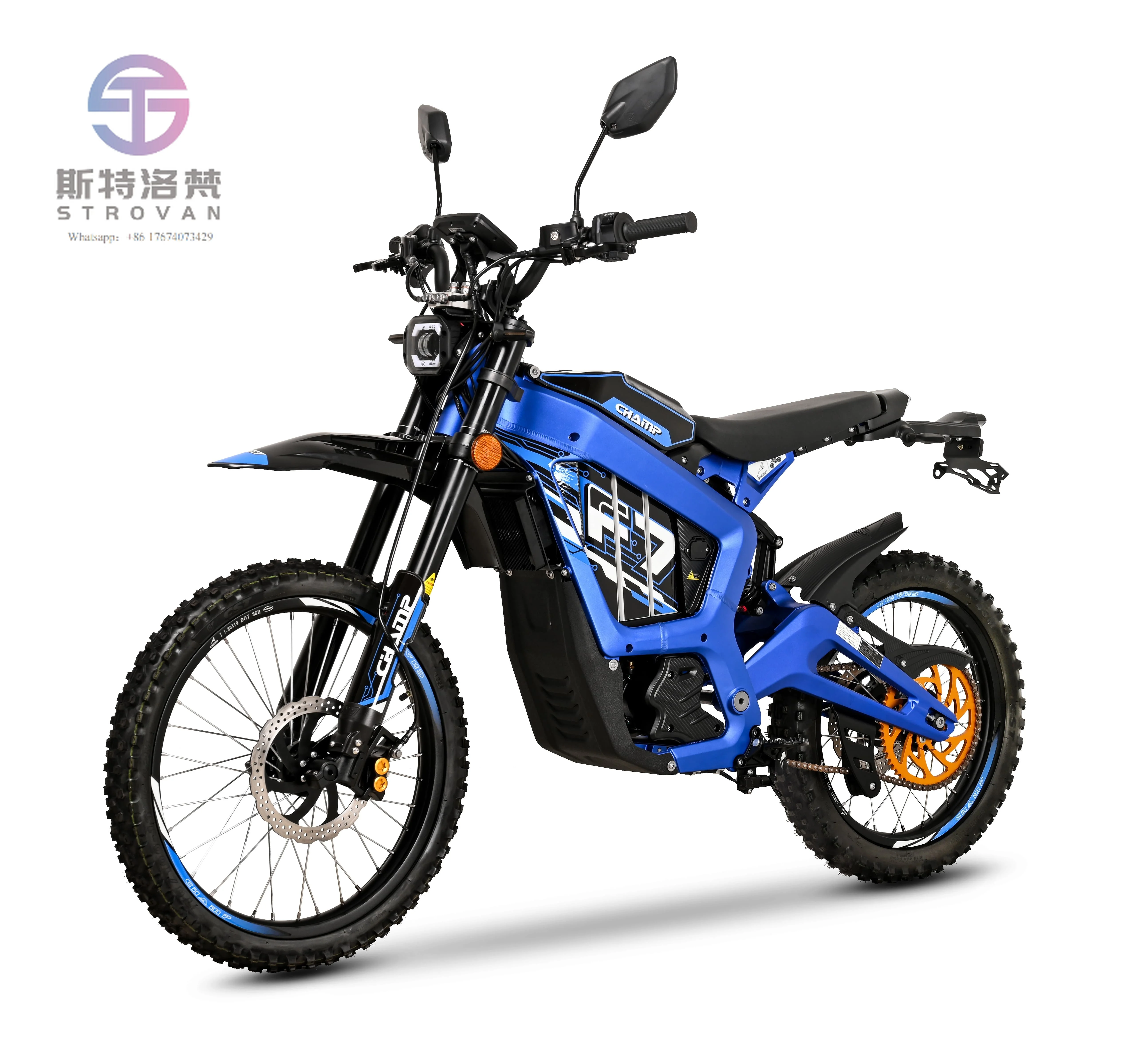 CHINA Factory Retail and Wholesale Custom Electric Dirt Motor Off Road Motorcycle for Adult OEM and ODM