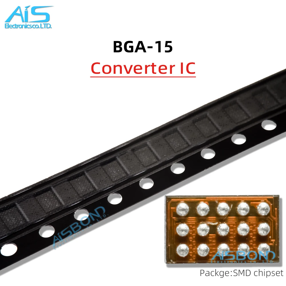 2Pcs/Lot New TPS63810YFFR TPS63810 63810 DSBGA-15 High-efficiency converter IC chip
