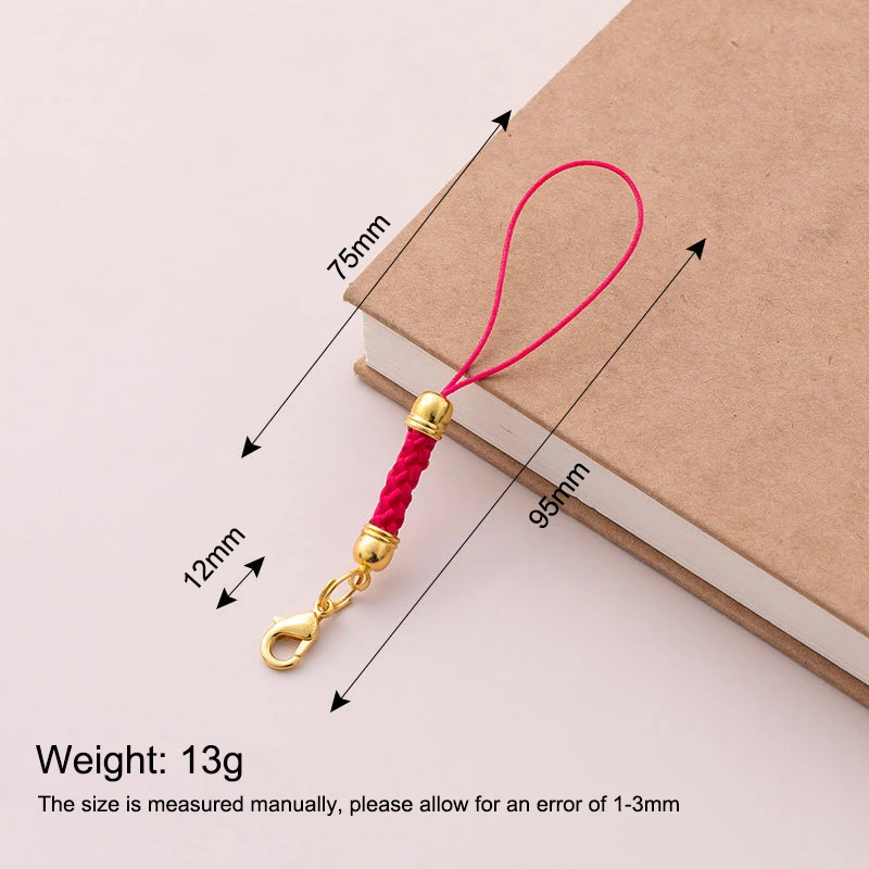 5/10 Stück Schlüsselband mit Springring, Lanyard, Lariat-Riemen, Kordel für DIY-Schlüsselanhänger, Anhänger, Bastelzubehör, Schmuckherstellung, Großhandel – Detail 5