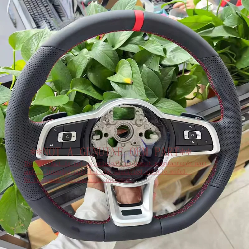 For Volkswagen Steering Wheel Modification Parts  Horn Cover Golf 7 7.5 Rline CC Polo Passat Tiguan Scirocco