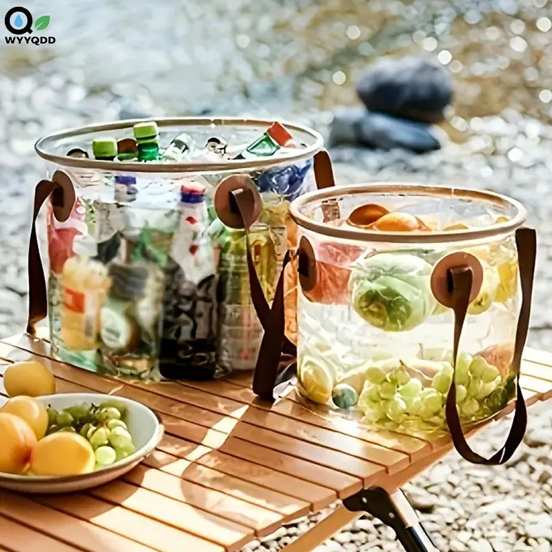 

Outdoor Multifunctional Folding Bucket,Portable & Waterproof for Camping,Fishing,Hiking,Foot Soak,Dish Washing