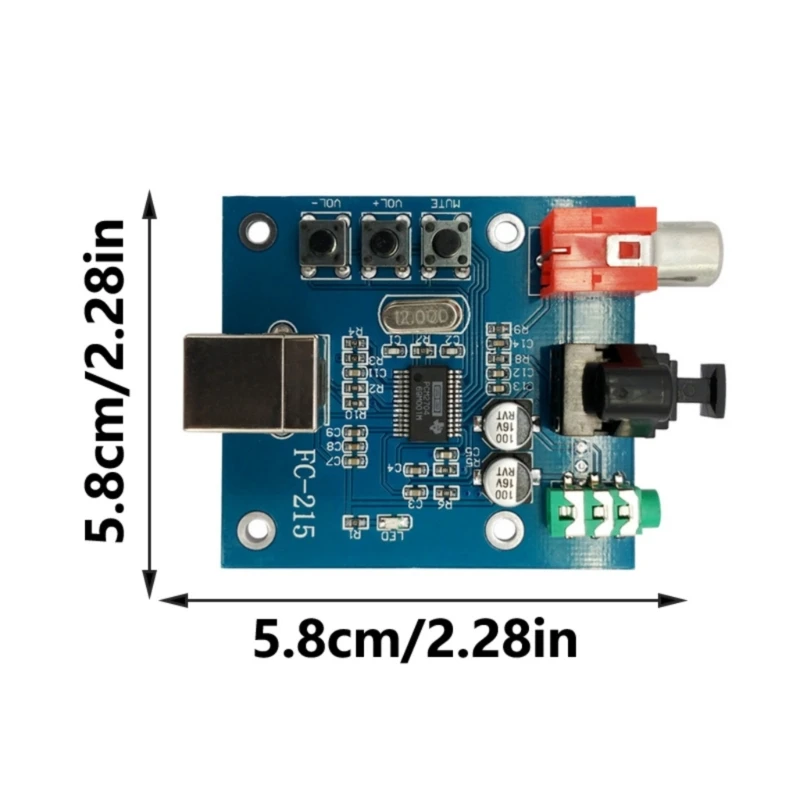 PCM2704 SCDIF SCDIF DECODID CARDA USB HIFI Scheda DECODIED SCHEDA SCHEDA SCHEDA DECODITA DECODITA