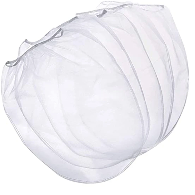 Paint Strainer Bag 5 Gallon Paint Strainer With Elastic Top Opening White Fine Mesh Filters Bag For Paint Gardening