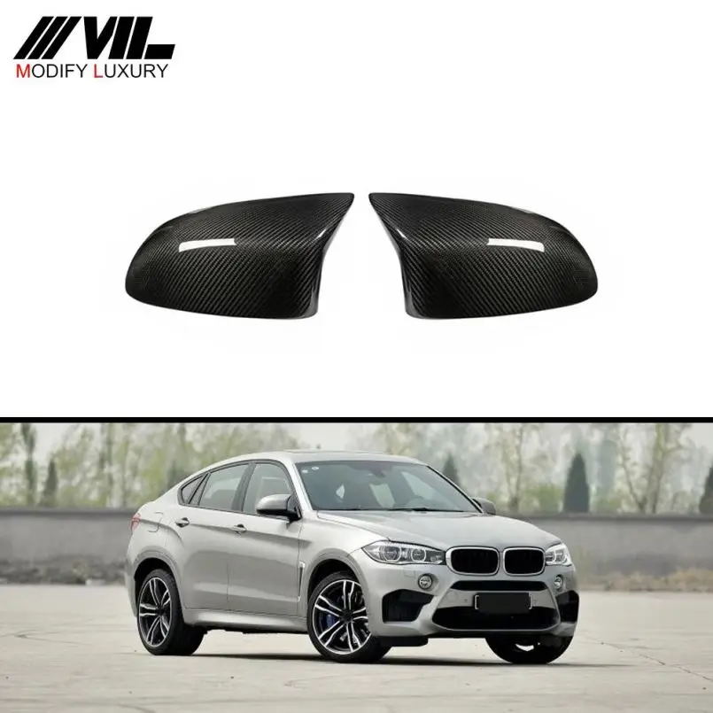 

Подходит для сухих боковых зеркал из углеродного волокна. Подходит для BMW X5M X6M F85 2015-2018.