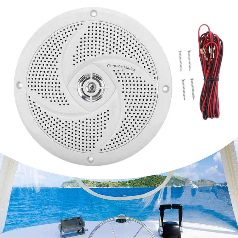 Yacht Waterproof Round Speaker System for Car RV Boat Sound Speaker Horn