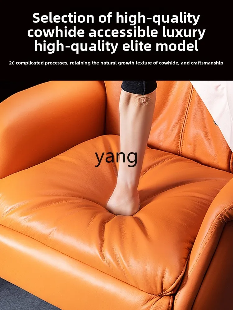 LTT Business Kneading Massage Genuine Leather Chair Sofa Chair