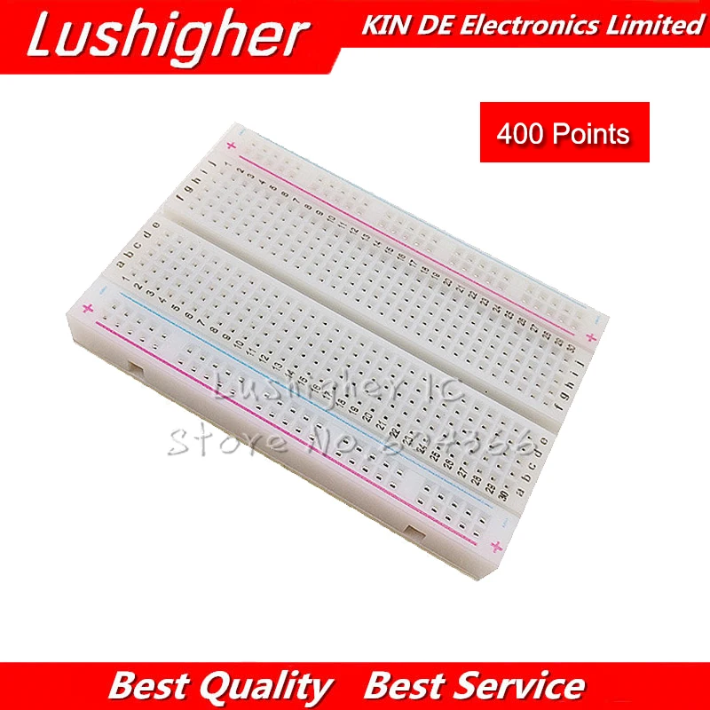 1PCS 400 Punkte Solderless Brot Bord Breadboard PCB Test Board