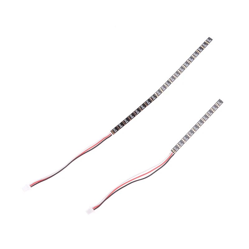 

WS2812 Chip 3.5mm Width 5V Flexible Strip Board Built-in 10 / 20pcs RGB LED IC 50 / 100mm Length For RC FPV Racing Drones