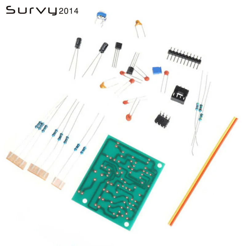 Triangolo sinusoidale onda quadrata NE555 modulo generatore di forme d\'onda multicanale elettronica fai da te