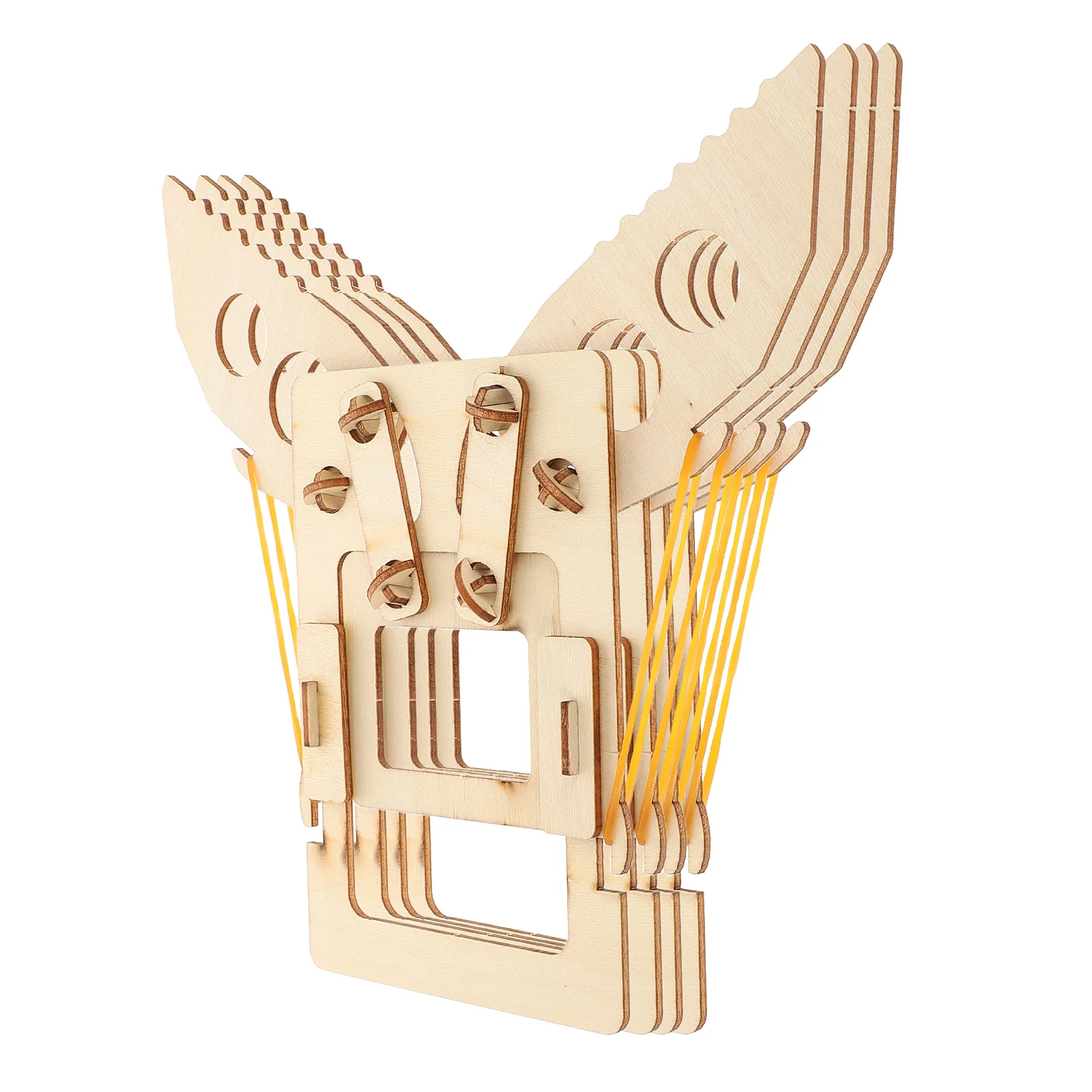 

4pcs Mechanical Hand Toys Wooden 3D Puzzle Crafts Assembly Kit Woodworking Kits Kids Educational STEM Building Blocks