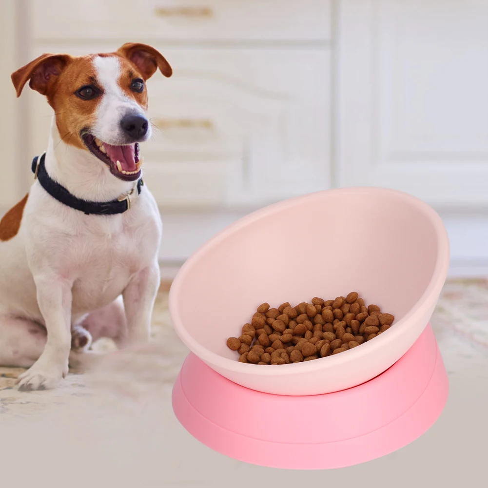 Pet Food Bowl Tilt High Bottom Neck Protector Antichoking Dog And Cat Water Bowl Antidumping Dog Feeding Bowl