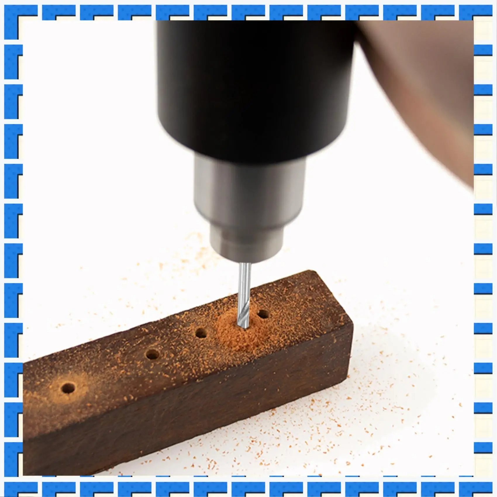 ABNG 40 قطعة مثقاب صغير HSS بت 0.5 مم - 2.0 مم مستقيم عرقوب PCB تويست لقمة ثقب مجموعة