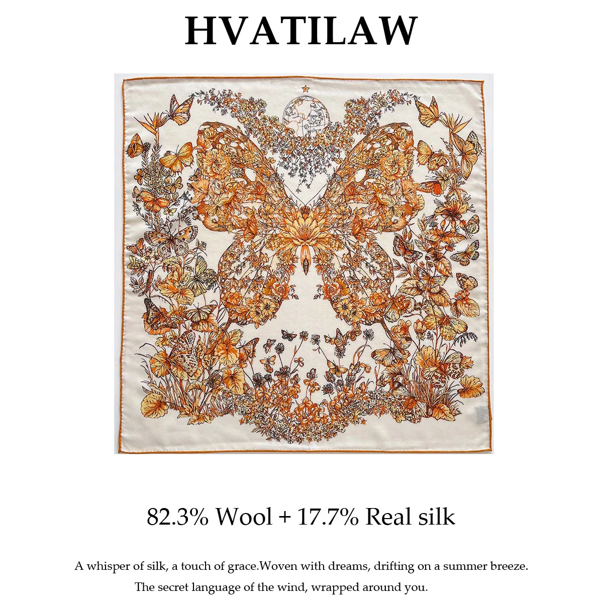 

100% натуральный шелково-шерстяной шарф, новая двусторонняя шаль с принтом, модные женские платки, банданы, квадратные хиджабы, пашмина