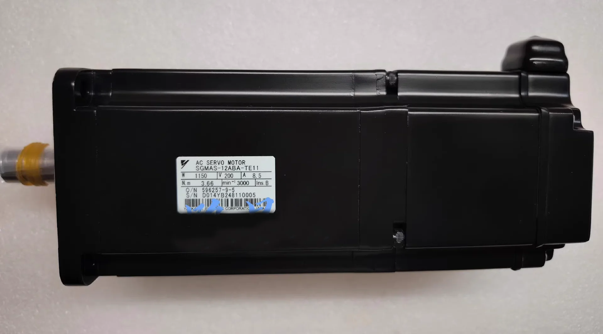 Original Genuine，SGMAS-12ABA-TE11 Brand New Servo Motor，SGMAS 12ABA TE11，Fast shipping