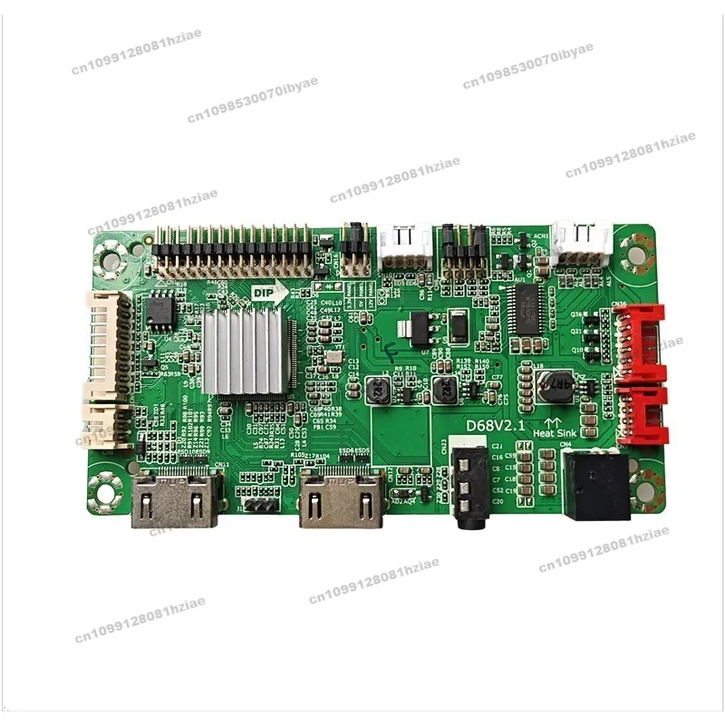 Suitable for D68V2.1 Military Wide Temperature Drive Board HDMI Input To LVDS Output Drive-free List of National Solutions
