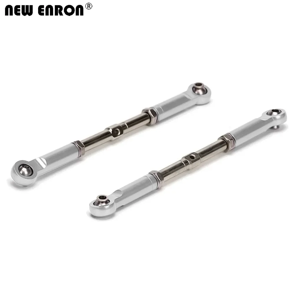 NEW ENRON 2Pcs Harden Steel Adjustable Turnbuckles Push Rod 93535 for RC Car HPI 1/8 Savage Flux 2350 X XL 4.6 5.9 2.4 5SC 21 25