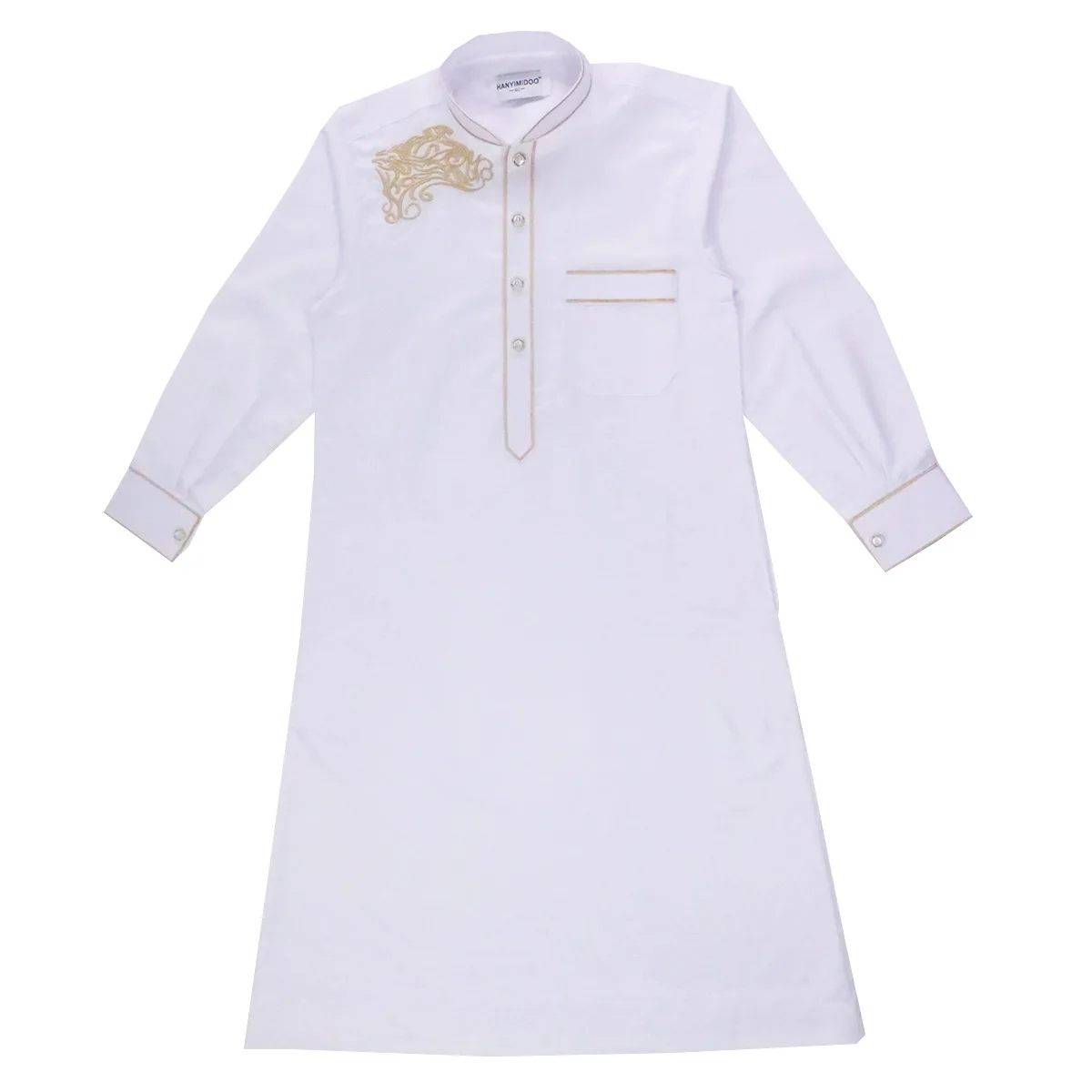 Muslim Boys Kids Dubai Saudi Robe Thoub Jubba Thobe Daffah Arabic Dress Islamic Clothing Abaya Ramadan Thawb Middle East Caftan