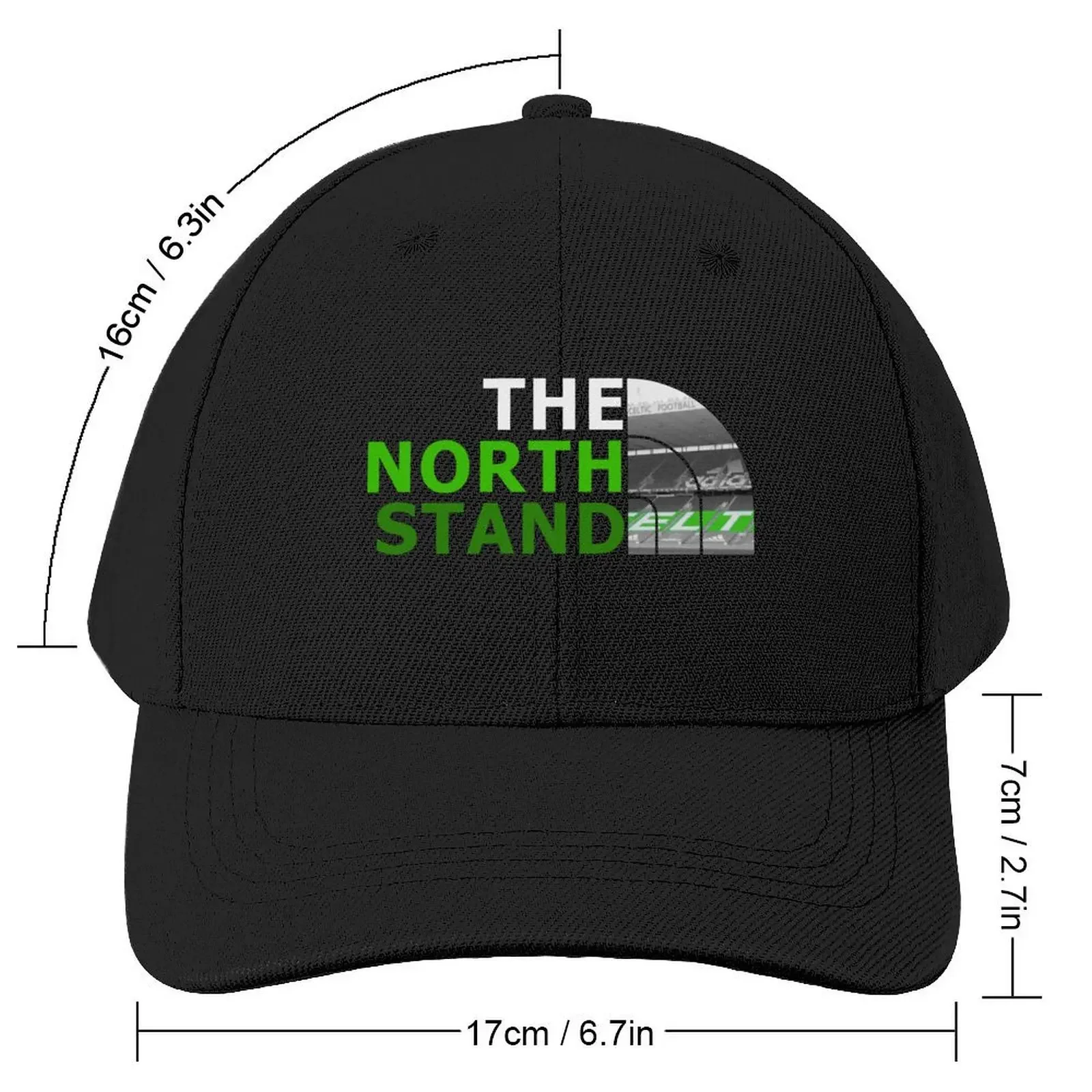 The North Stand Parkhead Baseball Cap Golf Cap Beach Outing black Sunhat Men Caps Women's