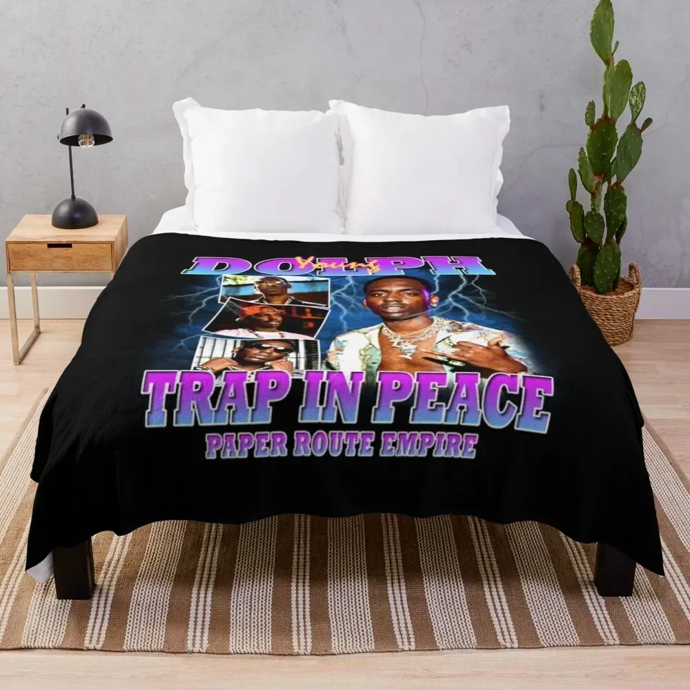 

Young Dolph Throw Blanket All Weather Soft Throw Blanket for Sofa
