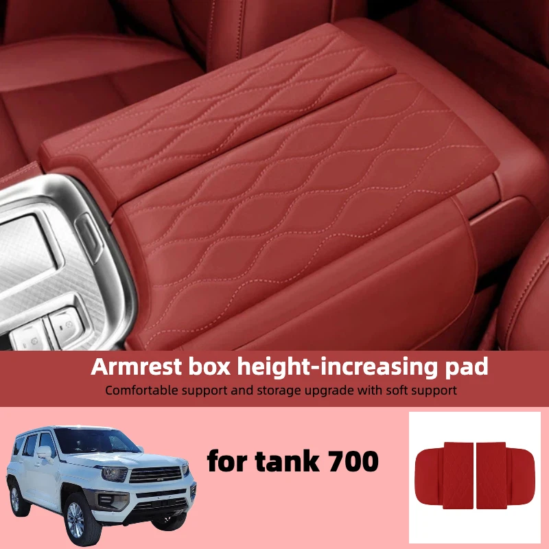 

For Tank 700 Armrest Box Pad Heightened Memory Foam Elbow Rest Multifunctional Storage All Seasons Universal