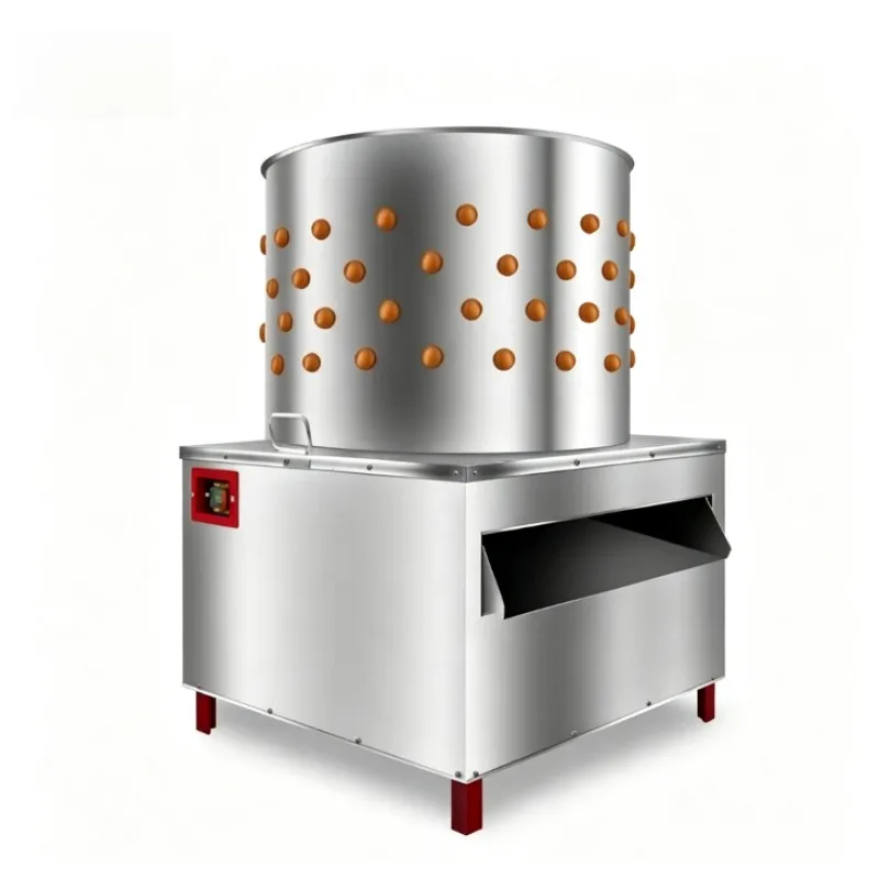 Commercial Automatic Poultry Plucking Machine, Turbo Feather Remover for Chicken Duck Goose and Pigeon Processing High Quality