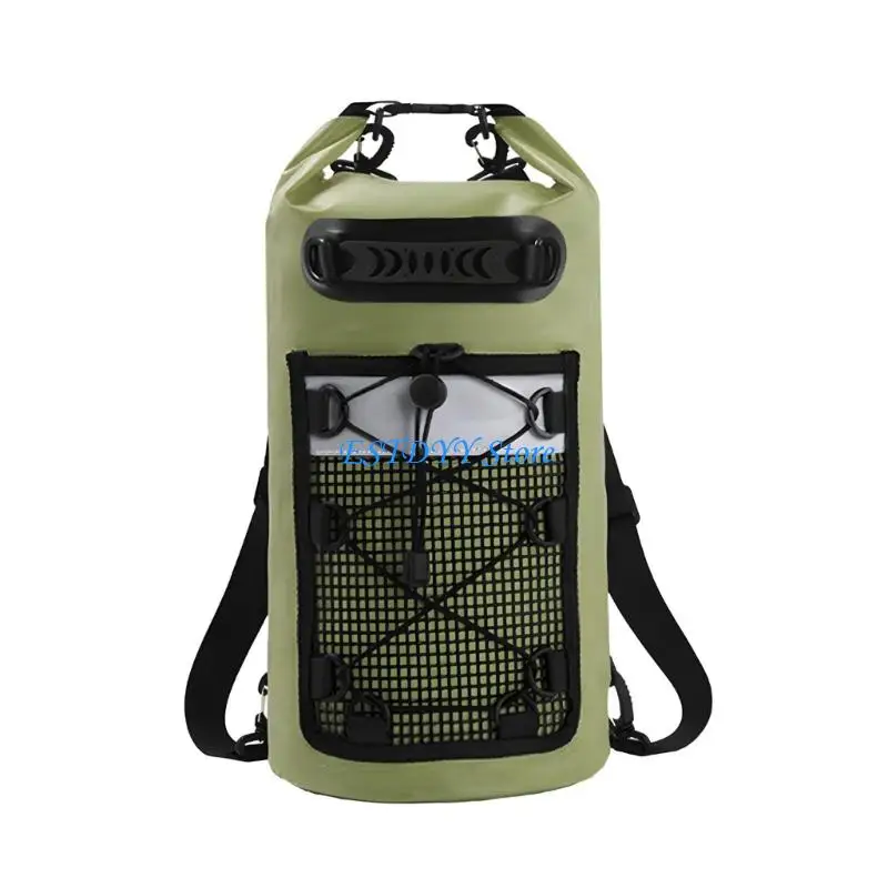 G6DE Water Resistant Storage Bag For Swimming rowing beach Camping With Adjustable Shoulder Strap