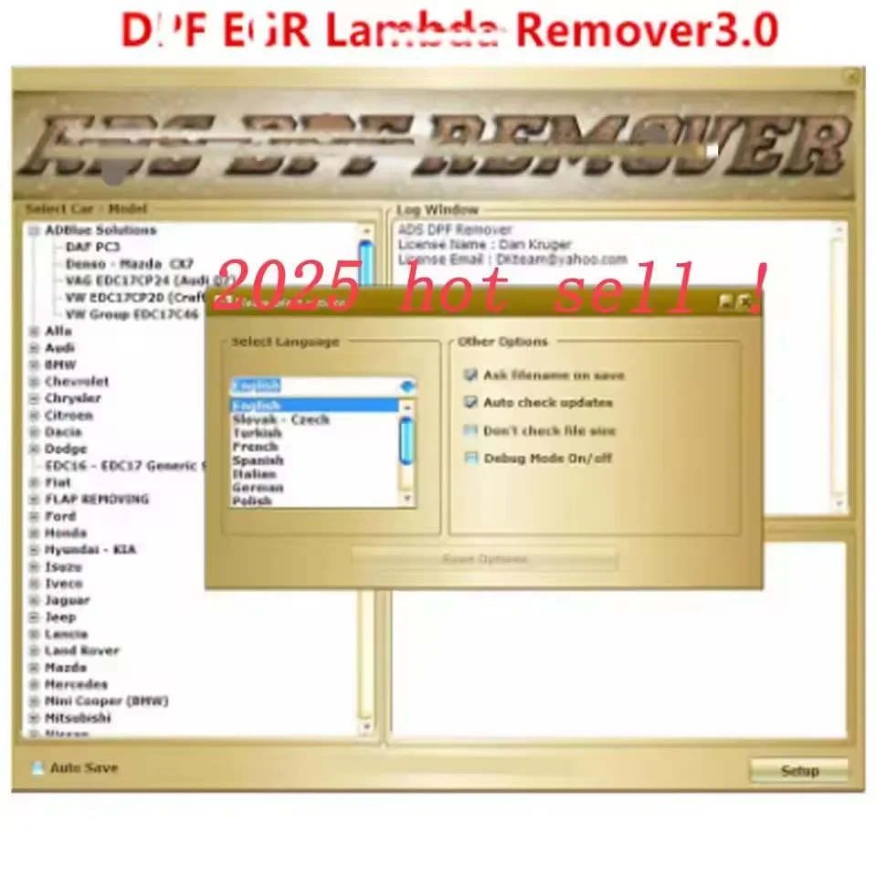 أداة تشخيص برنامج إصلاح السيارات D-P-F E-G-R La.bda - أحدث إصدار تفعيل لإزالة DTC #6