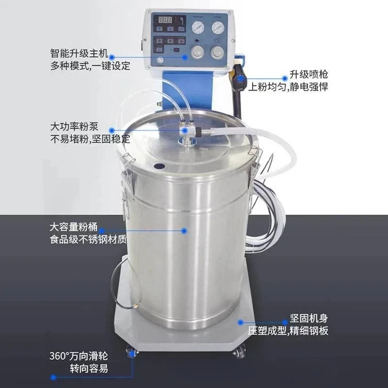 Digital spraying machine Pulse Powder equipment Intelligent electrostatic Powder