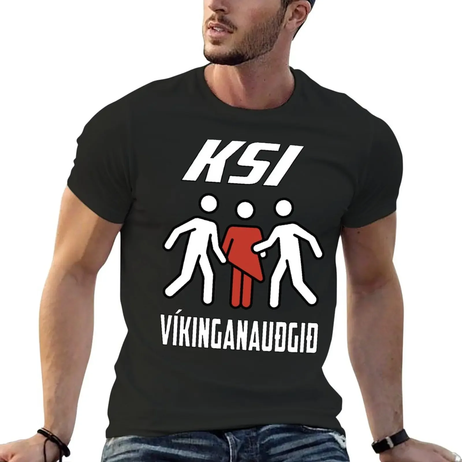 V?KINGANAU?GI? VINS?LA! T-Shirt plain customizeds custom shirt black t-shirts for men