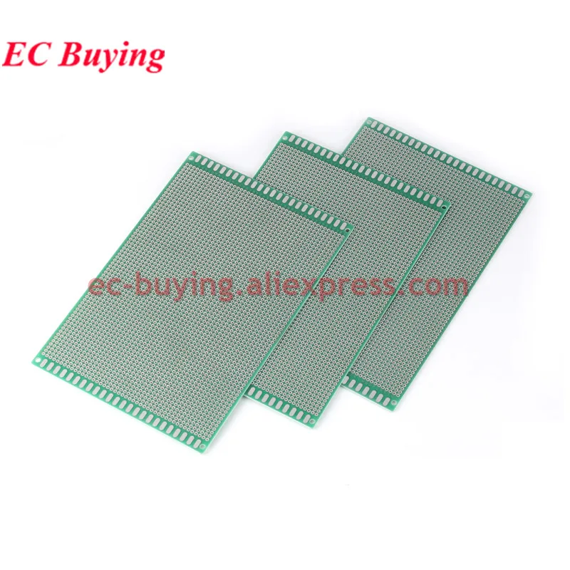 1Pc-10Pc 9x15 cm Single Sided Copper Prototype 9x15CM PCB DIY 2.54mm Universal Printed Circuit Board Breadboard Plate 90mm 150mm