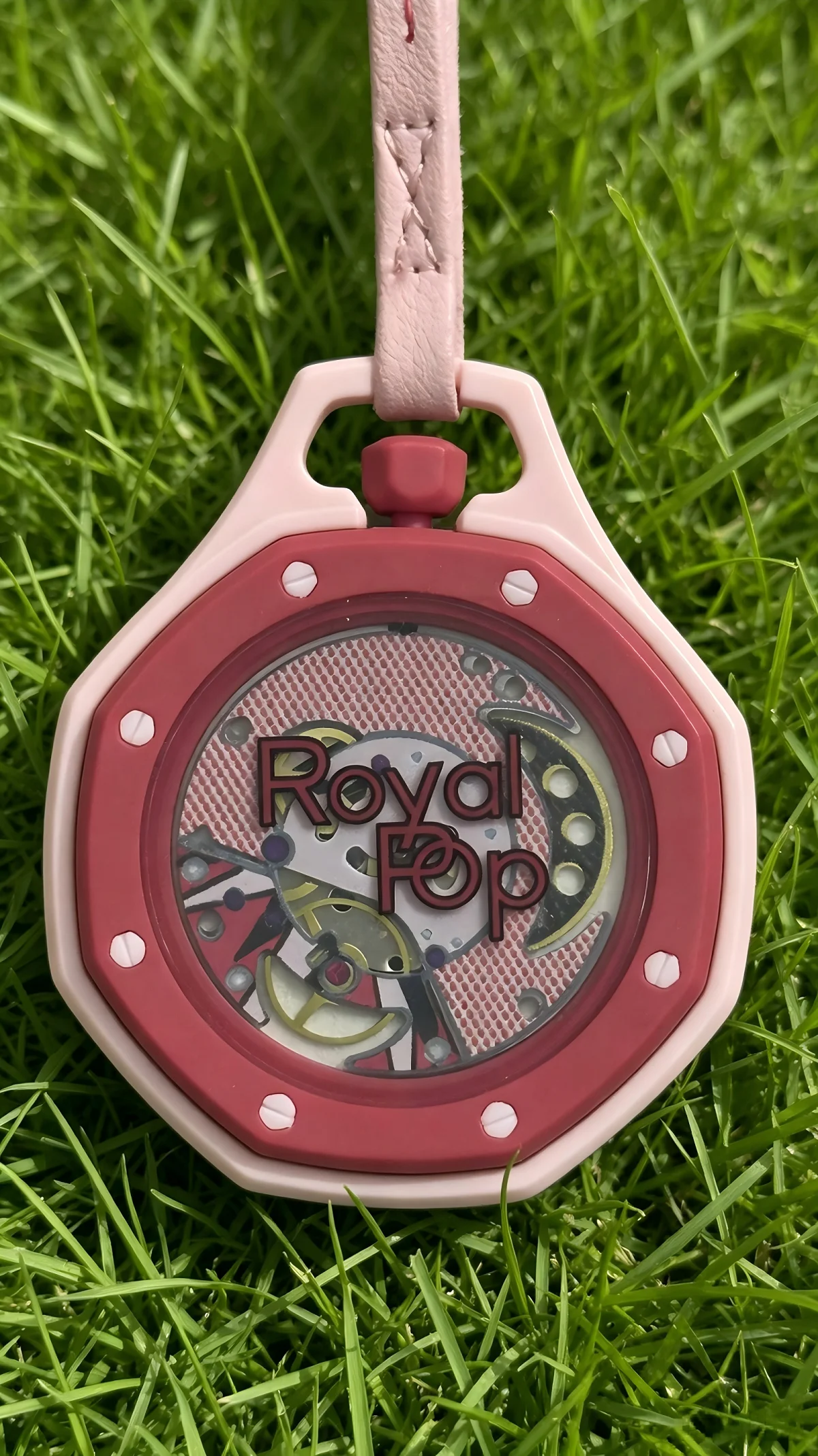 No Box AP SWATCH Joint Watch Quartz PockeWatch AP Swatch Royal Pop Oak Pocket Watch Couple Watch Exquisite Birthday New Gift image 3