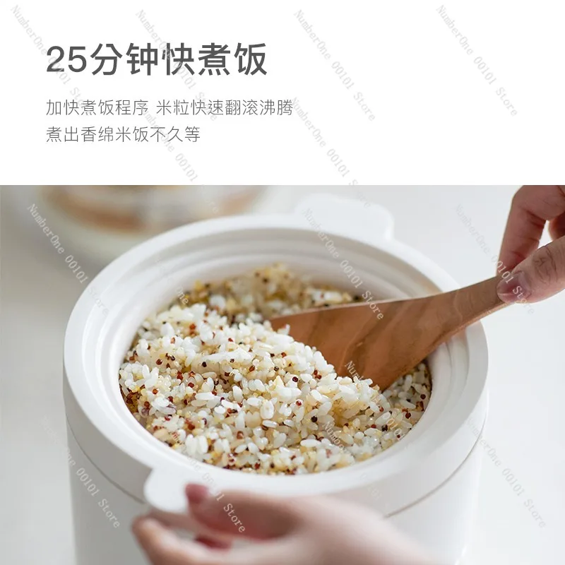 Mini Rice Cooker 1.2L Small Capacity Electric Cooker Automatic Rice Cooker For 1-2 People view 5