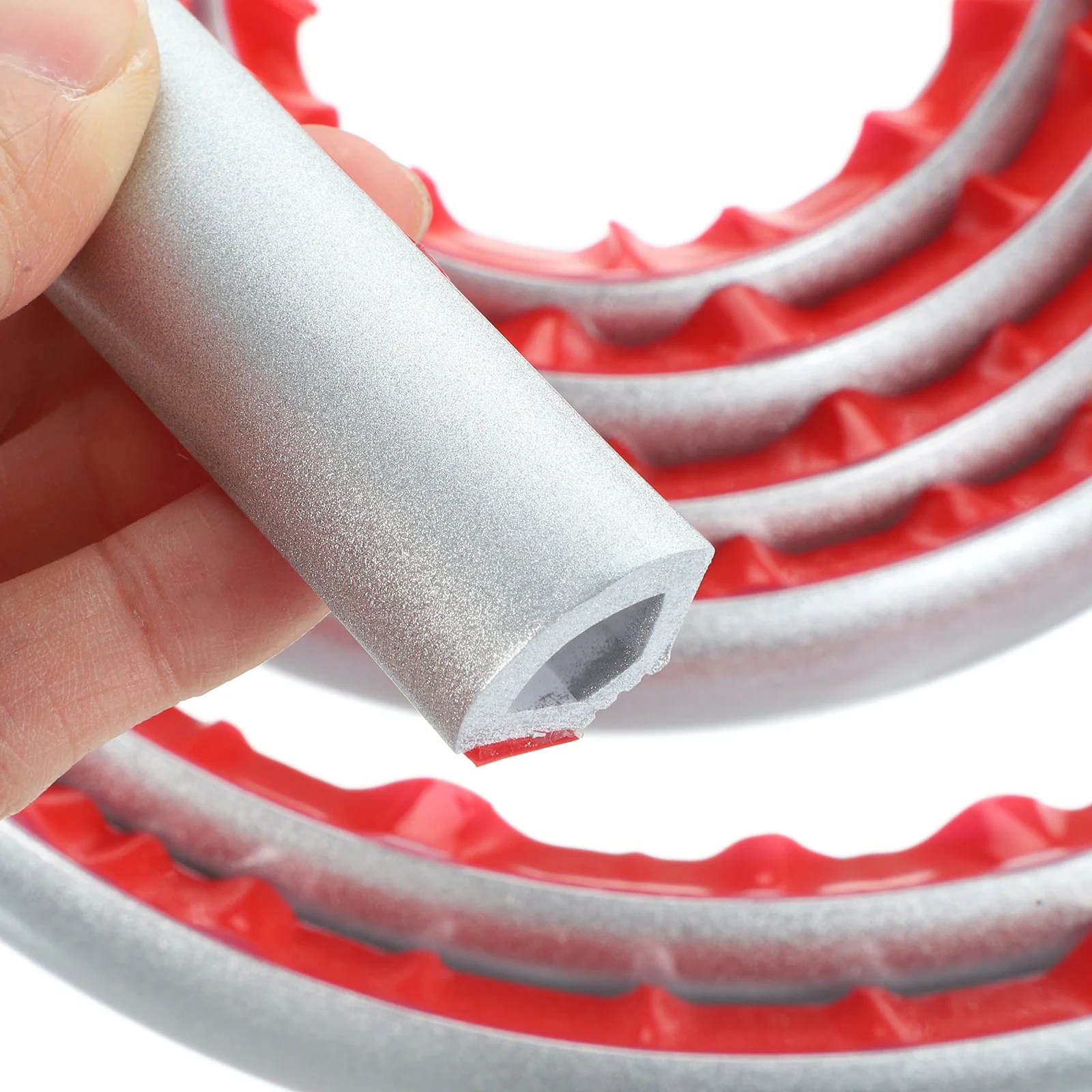 

Peel and Stick Wall Corner Trim Flexible Caulk Strip for Ceiling Tile Countertop Edge Sealing Smooth Surface Fit DIY Home Repair