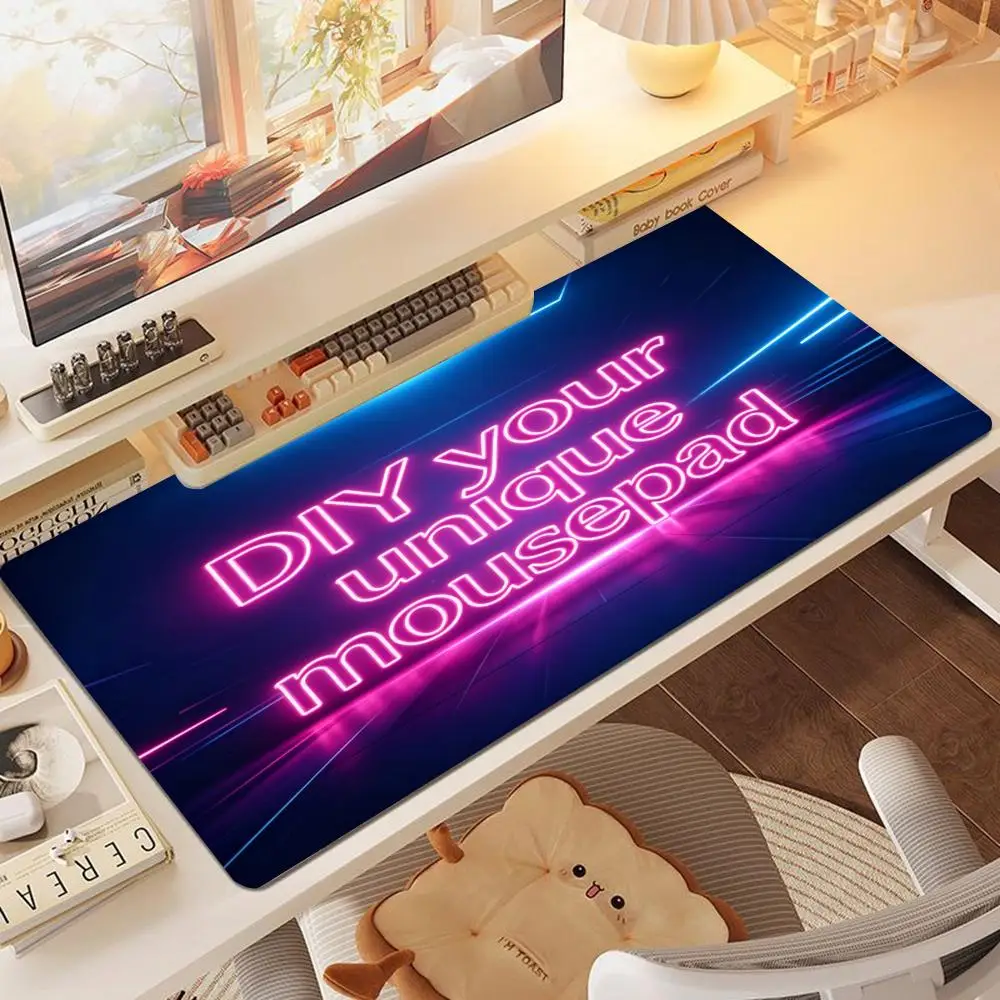 Custom Your Gaming Anti-slip Mouse Pad Large Size Locked-edge HD Printing