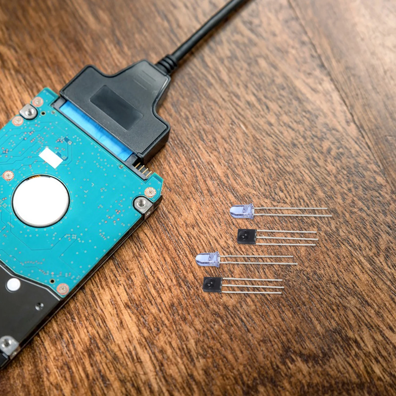 

5 set Infrared Receiver Hs0038B 38Khz 2.7-5.5V 45 Degree 18-20M Emitter Sensor Module For Remote Infrared Emitter Control