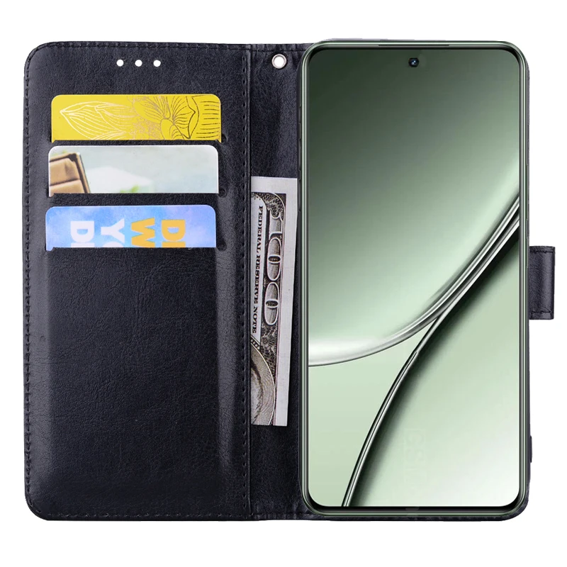 чехол на Realme GT5 240W Case Wallet Flip Capa Book Phone Shell PU Leather Cover For Funda Realme GT5 GT 5 240W 6.74