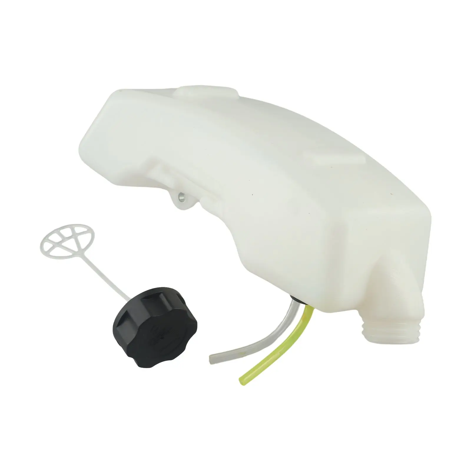 White Petrol Tank for Trimmer Brush Cutter Compatible with 43cc / 49cc / 52cc / 55cc Engines Easy Installation