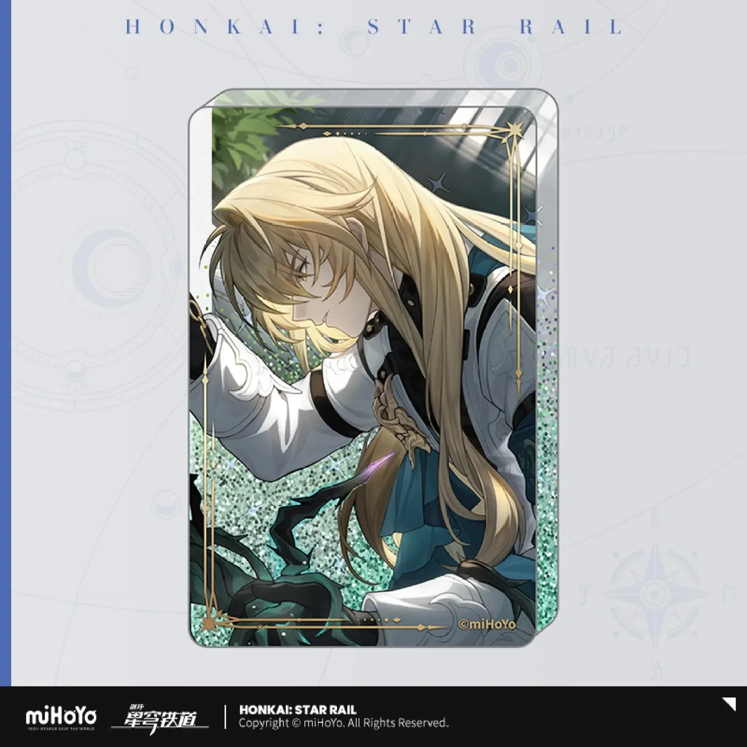 MIHOYO Genuine Game Honkai Star Rail Cosplay Quicksand Ornaments Yanqing Luocha Silver Wolf Acrylic Card Anime Accessories Stand