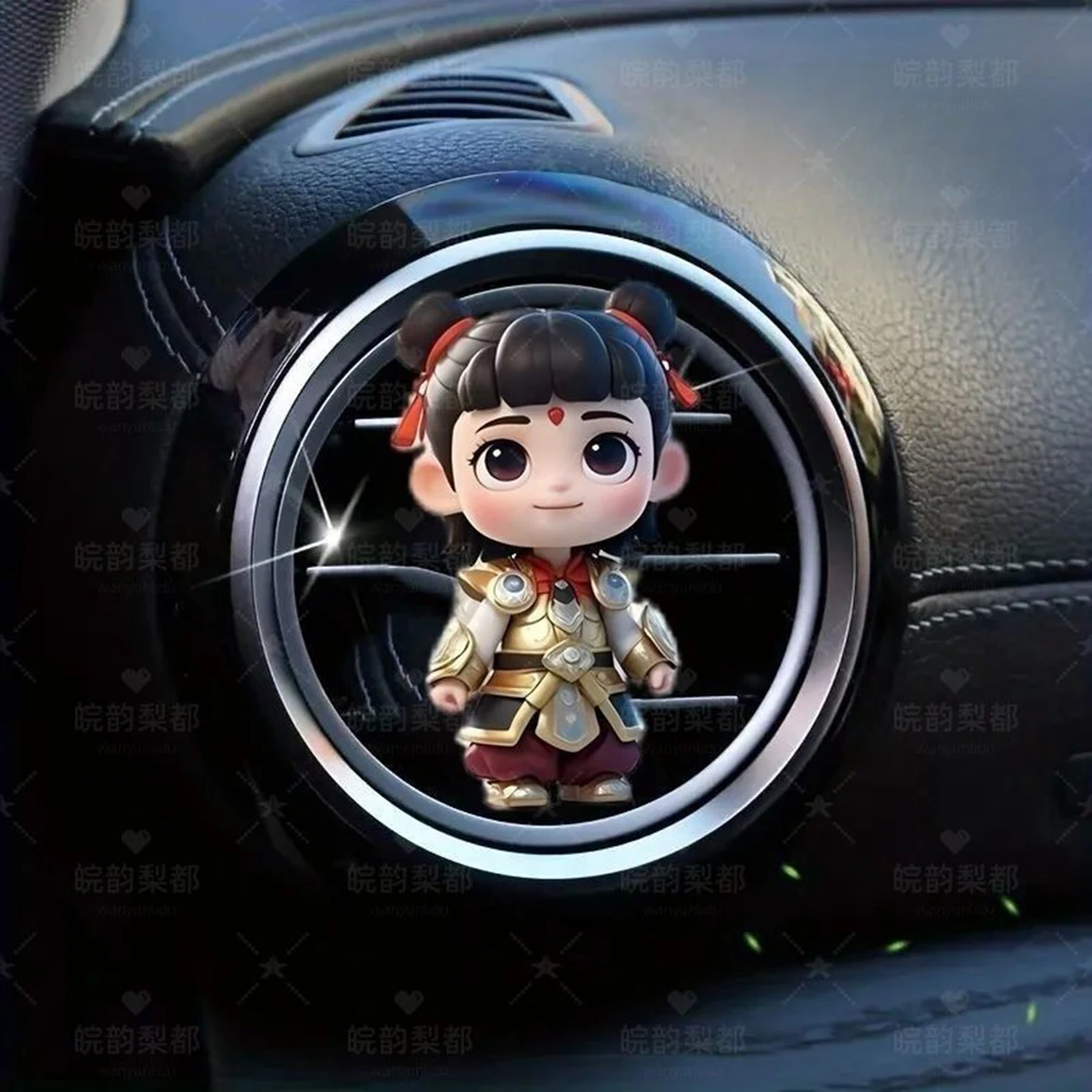 

Зажим для парфюмерии вентиляционного отверстия автомобиля на тему Незы из Китая, украшение интерьера автомобиля с мятным ароматом