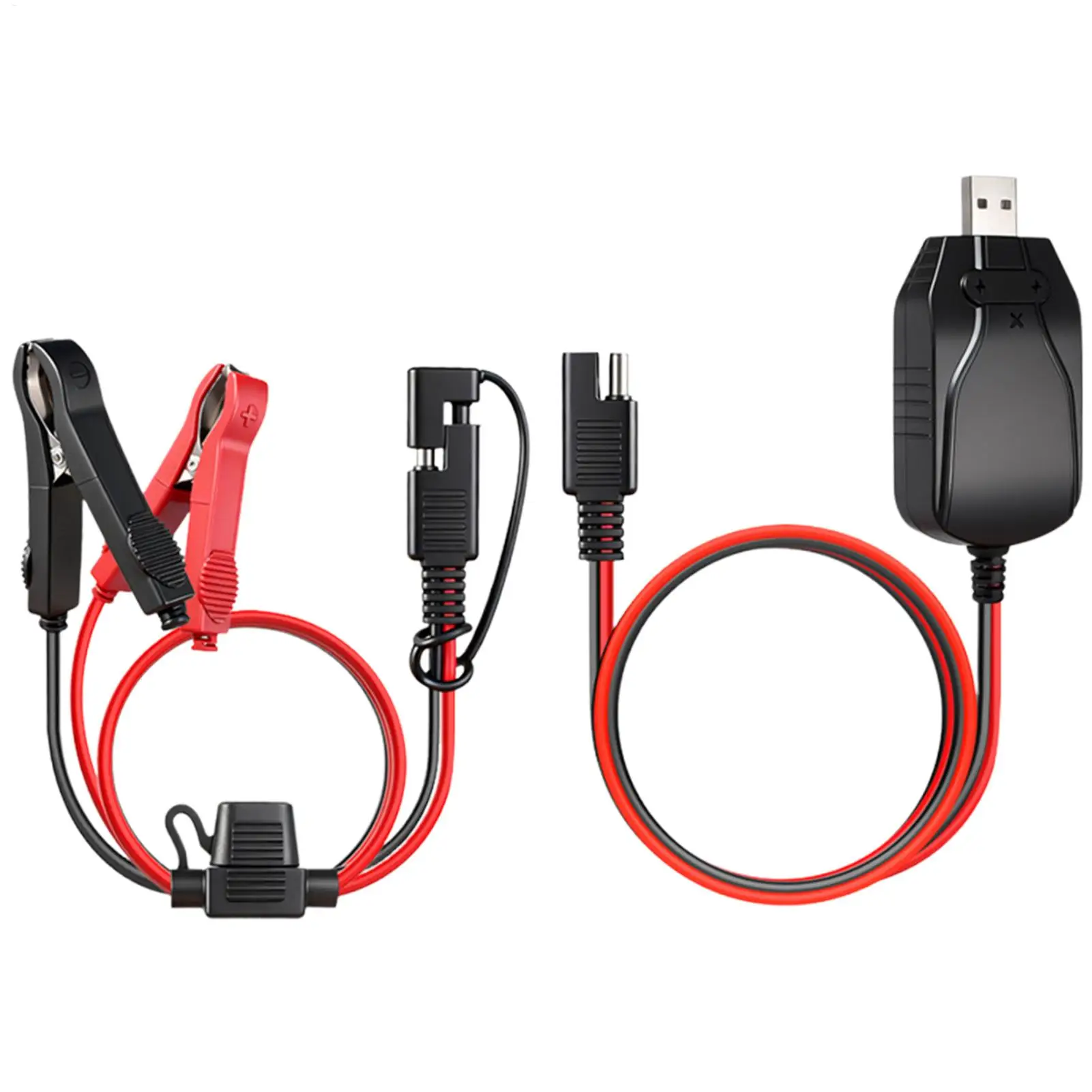 

Motorcycle Charger For Battery 12v USB Smart Portable Maintainer Motorcycle Smart Battery Charger For Outdoor Car Marine Boat