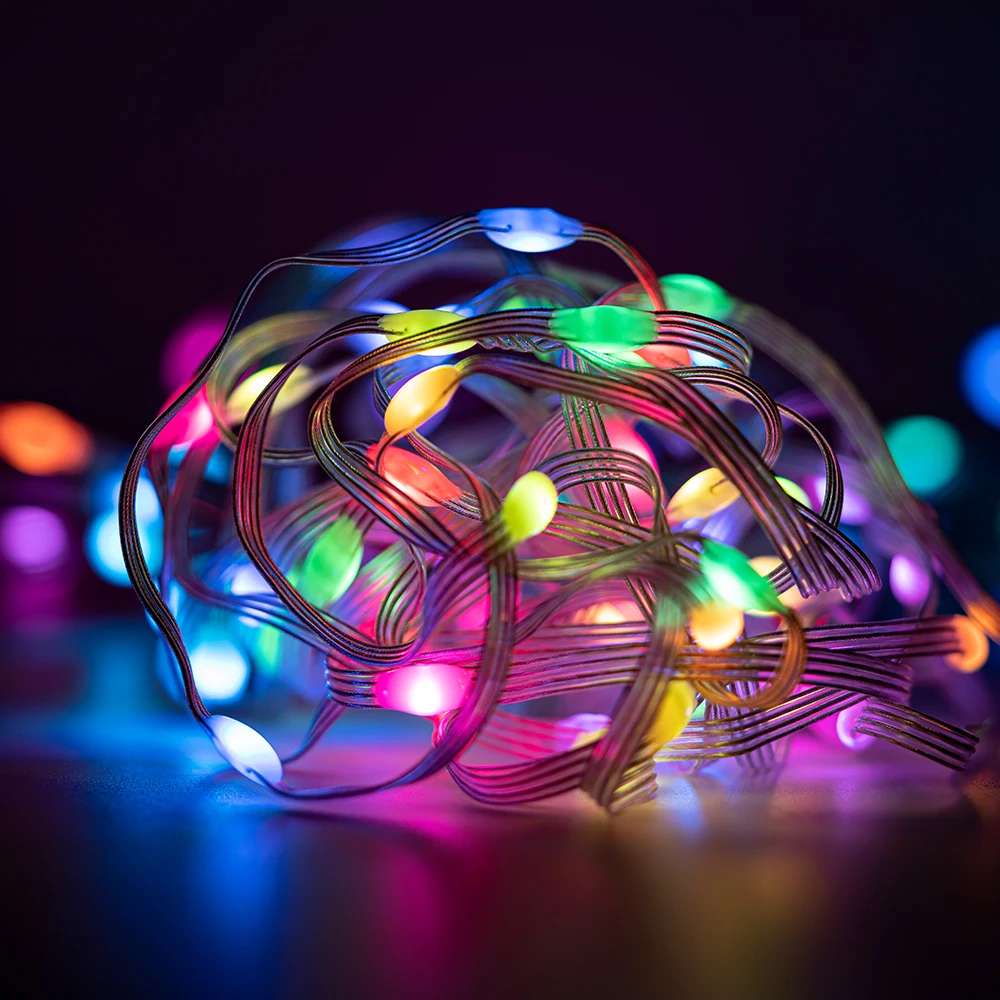 LED string party Christmas Halloween Spring Festival light decoration Birthday decoration LED light outdoor