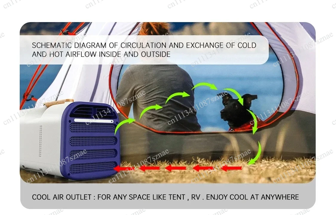 

Affordable Green Hybrid Air Conditioner AC DC 110V 220V 240V, Efficient Cooling System with Energy Saving Technology