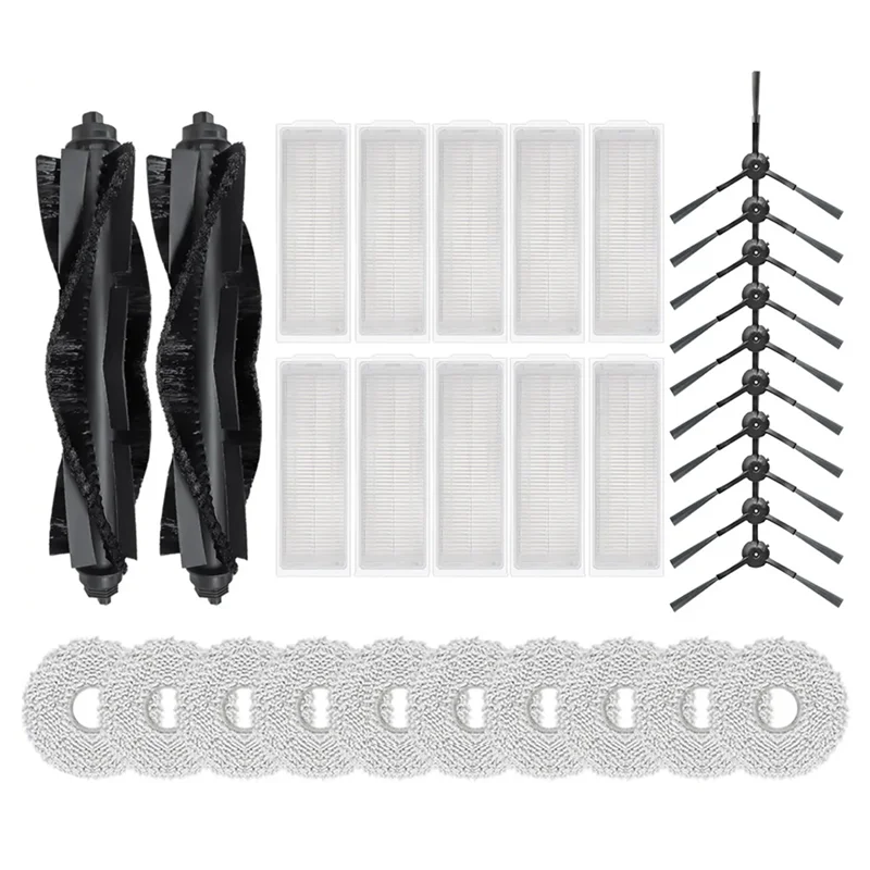 A75X верхняя часть для Karingbee S7 OMNI, роликовая боковая щетка, фильтр Hepa, тряпка для швабры, запасные части для робота-пылесоса