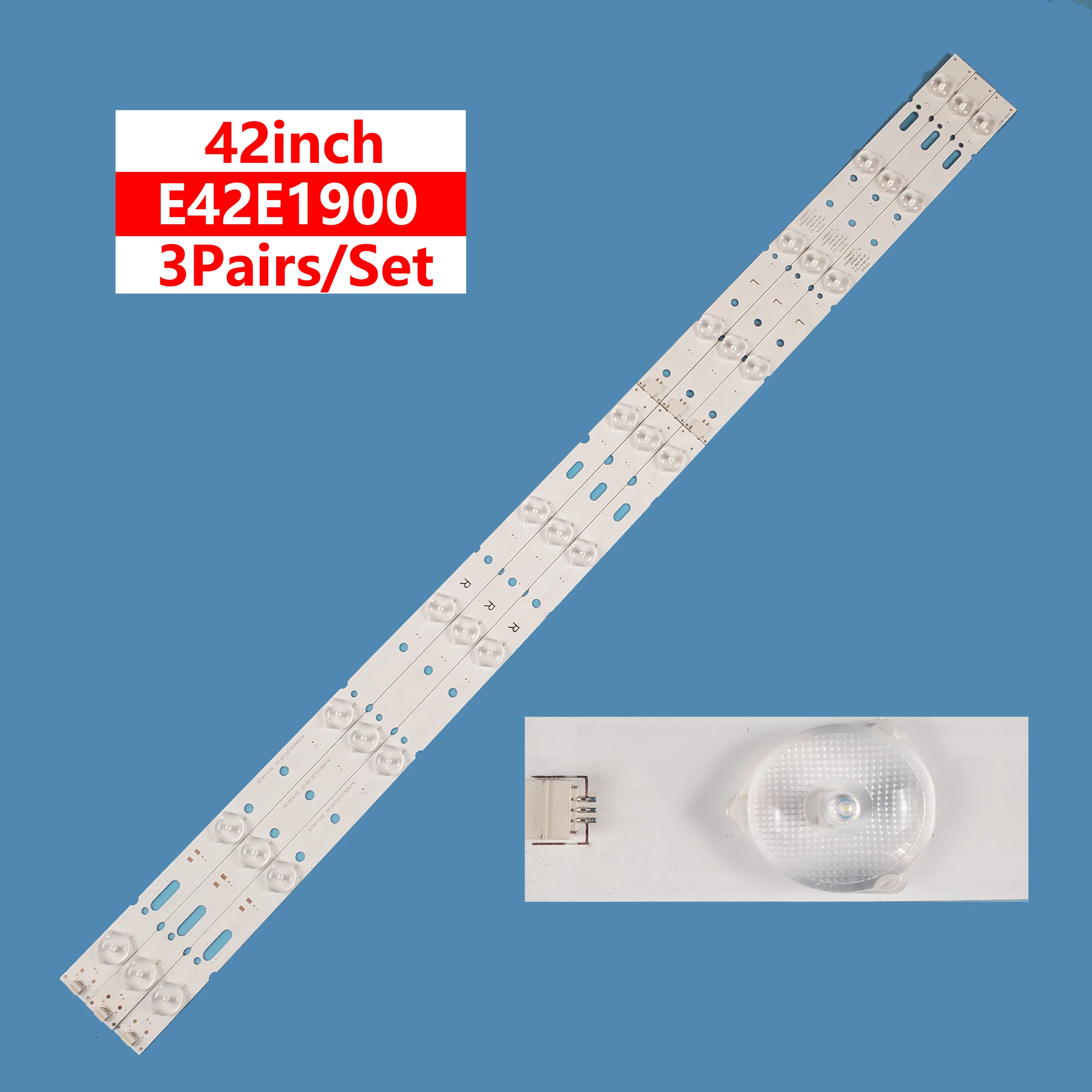 Strip LED BackKJ395D10-2C14F-01For E243157 303KJ395032/KJ395D10-ZC14F-02E243157 303KT395033 forLED42HD330D LED42HD330P