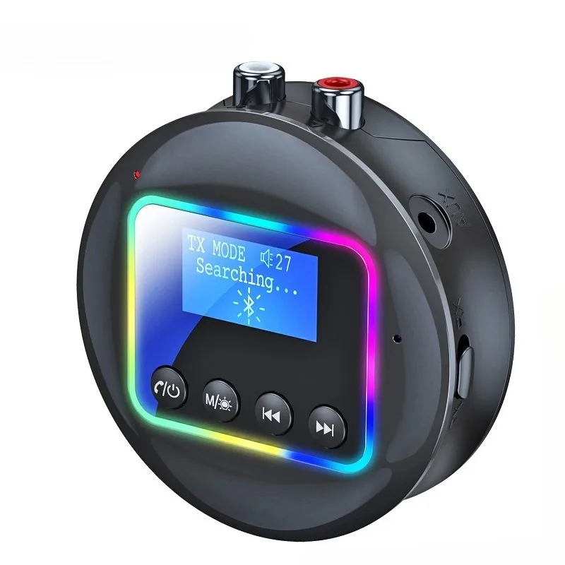 

2025 New 5.4 Bluetooth Receiver with Screen Bluetooth RCA Adapter Hifi Bluetooth Transmitter PC Universal