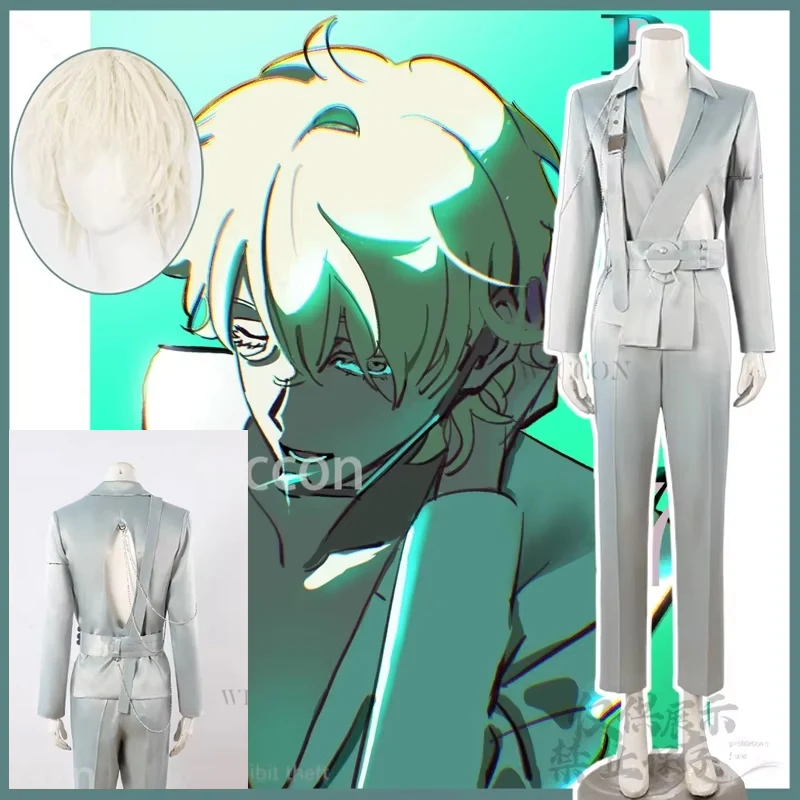

Anime Alien Stage Round 7 Cosplay Luka R7 Costume Performance Idol Uniform Suit Wigs For Woman manBlink Gone Suits Customized