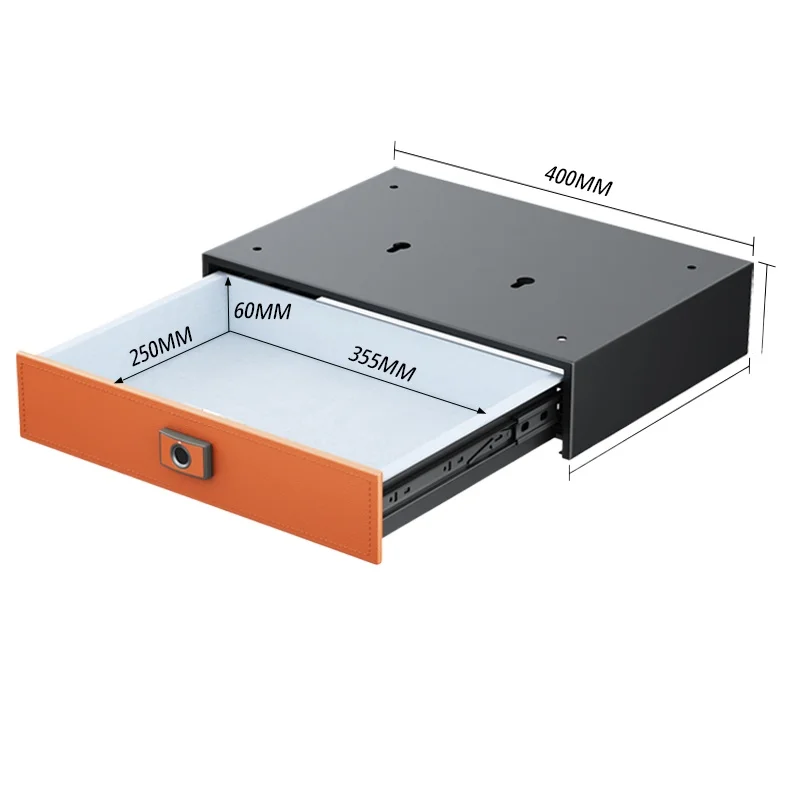 

Anti-theft household drawer safe, fingerprint intelligent automatic pop-up safe, ceiling type